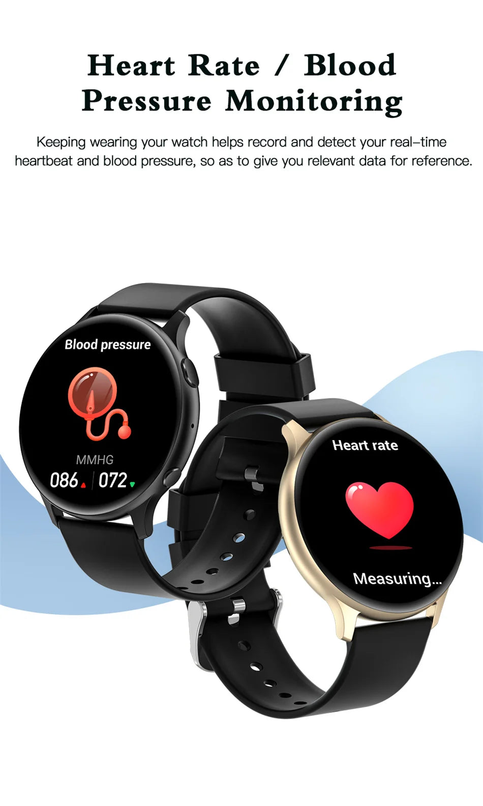 RACHA 2024 Fashion Smart Watch Ladies Heart Rate Blood Pressure Custom Dial Sport Fitness Watch Men Woman Waterproof Smartwatch Women
